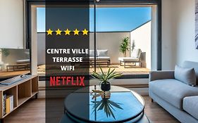 Downtown Rooftop - Centre Ville - Wifi - Terrasse - Netflix