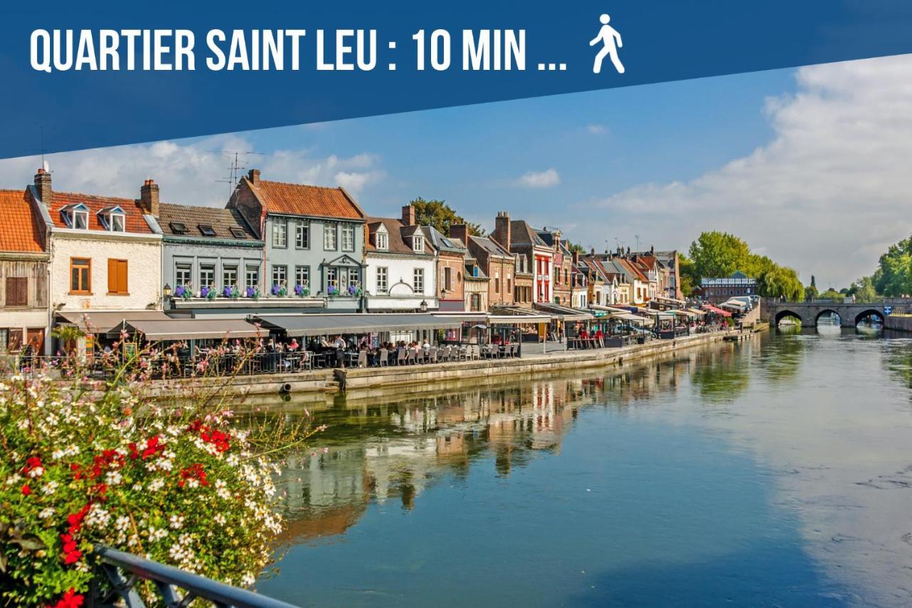 Downtown Rooftop - Centre Ville - Wifi - Terrasse - Netflix Amiens Exterior photo
